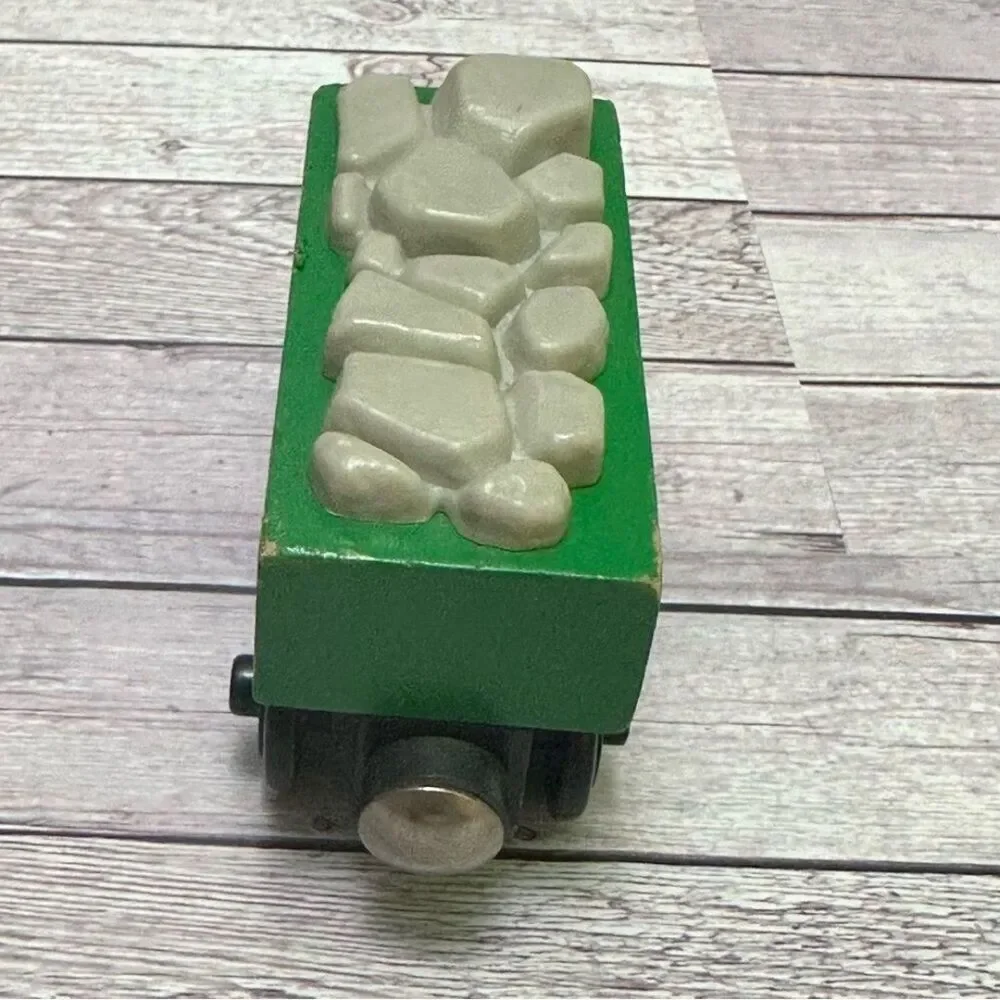 Thomas & Friends Railway wooden Green Sodor China Clay Toy Train Car 1997
